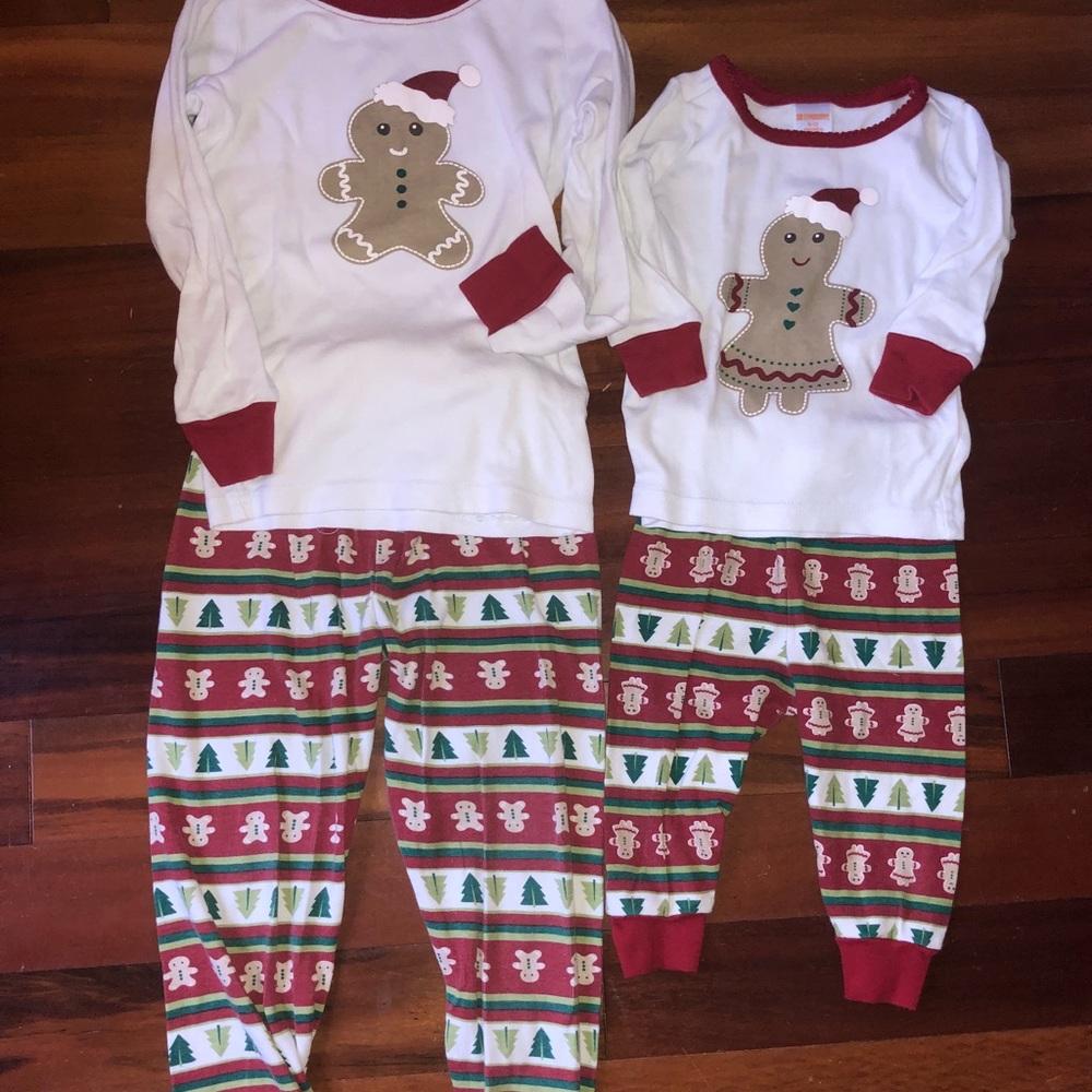 Gymboree Brother Sister Matching Christmas Pajamas